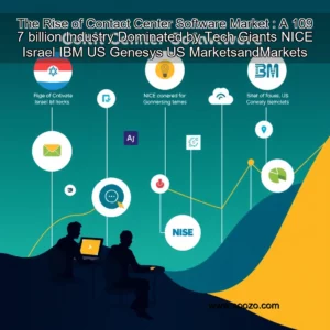 Read more about the article The Rise of Contact Center Software Market : A 109  7 billion Industry Dominated by Tech Giants  NICE  Israel  IBM  US  Genesys  US   MarketsandMarkets