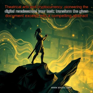 Read more about the article Theatrical arts and cryptocurrency: pioneering the digital renaissance!


 your task:

transform the given document excerpt into a compelling abstract suitable for an academic conference presentation.