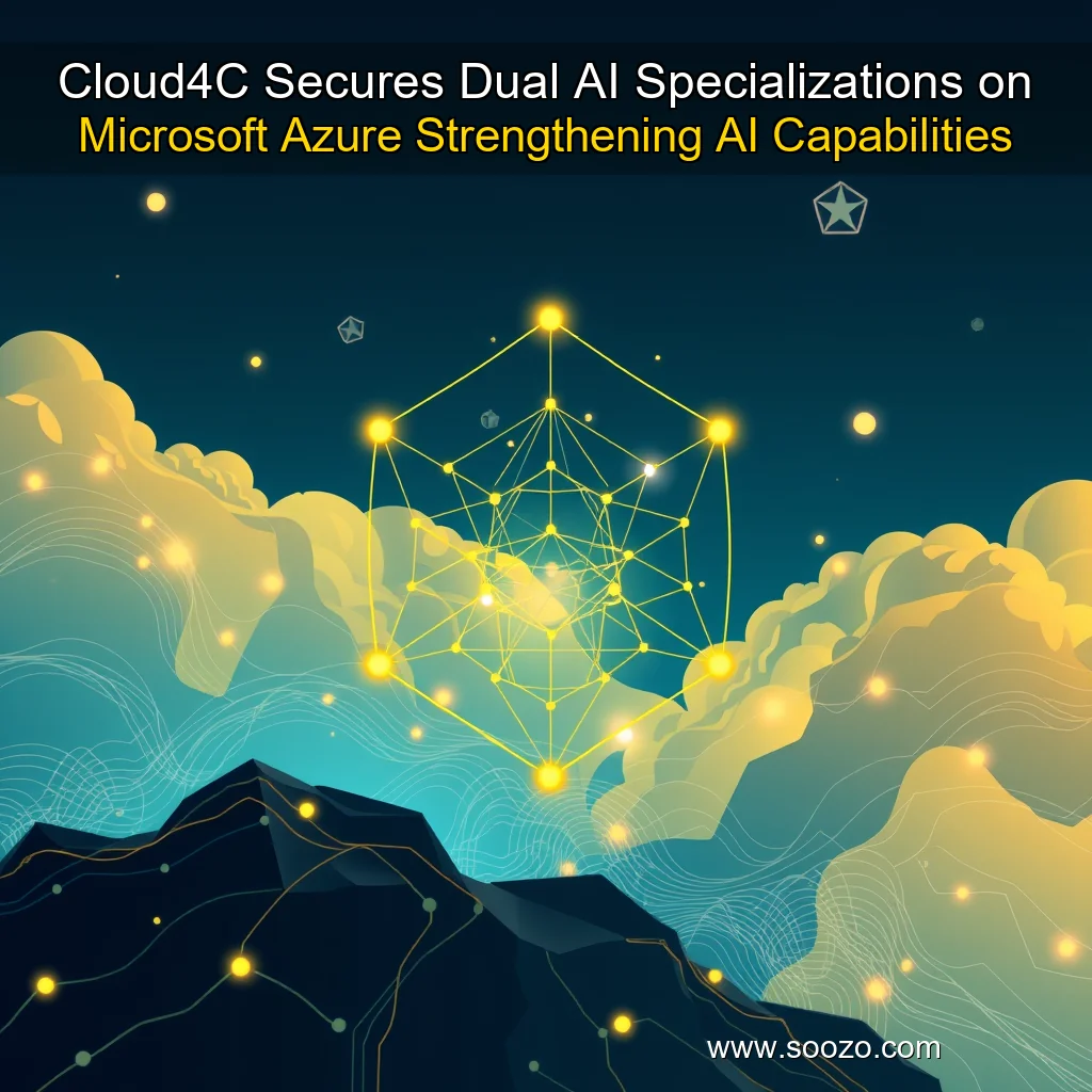You are currently viewing Cloud4C Secures Dual AI Specializations on Microsoft Azure  Strengthening AI Capabilities
