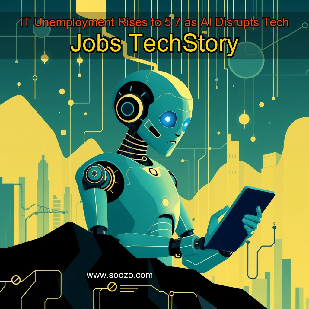 You are currently viewing IT Unemployment Rises to 5  7  as AI Disrupts Tech Jobs  TechStory