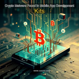 Artistic representation for Crypto Malware Found in Mobile App Development Kits