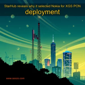 Artistic representation for StarHub reveals why it selected Nokia for XGS PON deployment