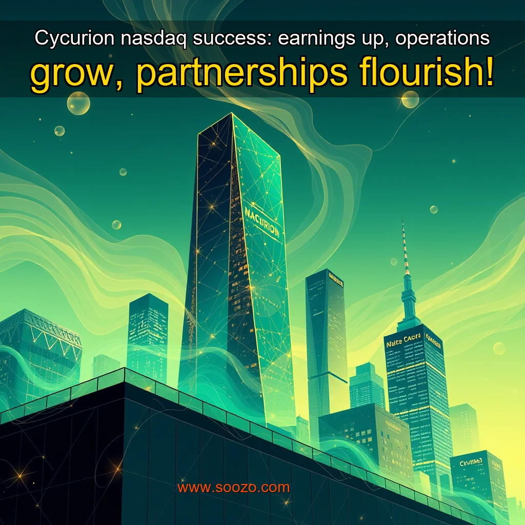 You are currently viewing Cycurion nasdaq success: earnings up, operations grow, partnerships flourish!