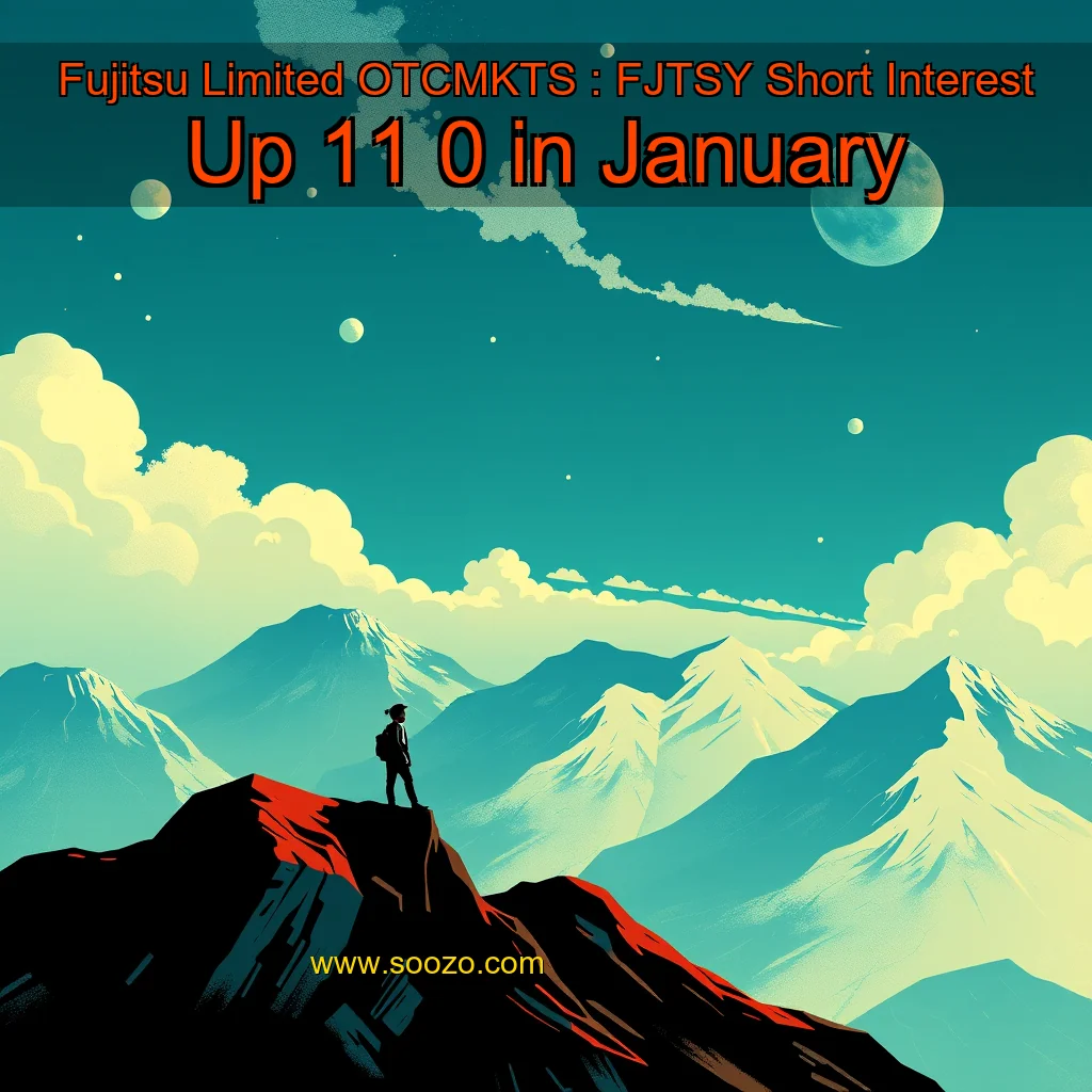 You are currently viewing Fujitsu Limited  OTCMKTS : FJTSY  Short Interest Up 11  0  in January