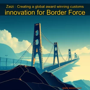 Artistic representation for Zaizi : Creating a global award winning customs innovation for Border Force