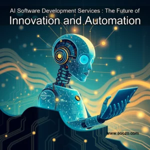 Artistic representation for AI Software Development Services : The Future of Innovation and Automation