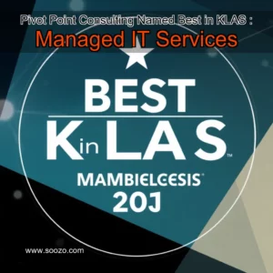 Artistic representation for Pivot Point Consulting Named Best in KLAS : Managed IT Services