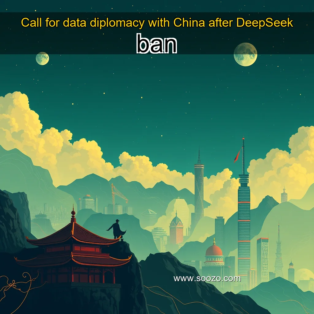 You are currently viewing Call for data diplomacy with China after DeepSeek ban