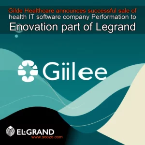 Artistic representation for Gilde Healthcare announces successful sale of health IT software company Performation to Enovation part of Legrand