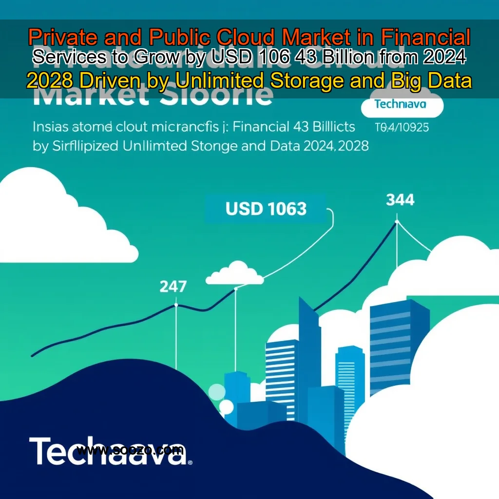 You are currently viewing Private and Public Cloud Market in Financial Services to Grow by USD 106  43 Billion from 2024  2028  Driven by Unlimited Storage and Big Data Demand  AI Impact on Trends  Technavio