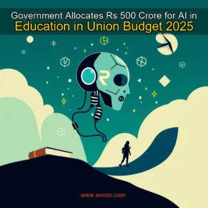 Artistic representation for Government Allocates Rs 500 Crore for AI in Education in Union Budget 2025