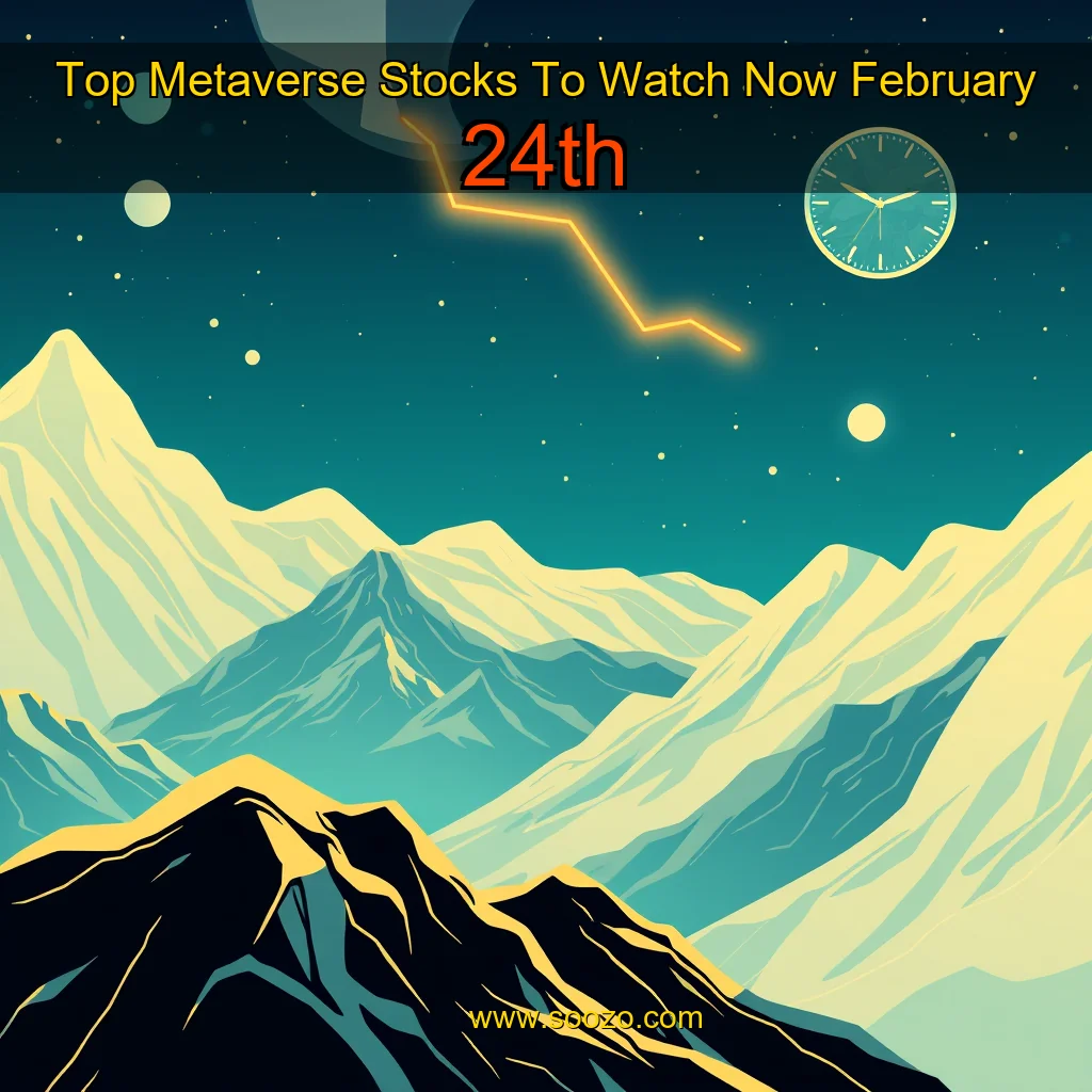 Read more about the article Top Metaverse Stocks To Watch Now  February 24th