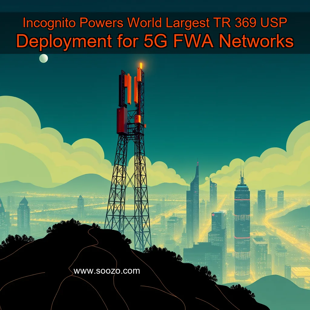 You are currently viewing Incognito Powers World Largest TR  369 USP Deployment for 5G FWA Networks