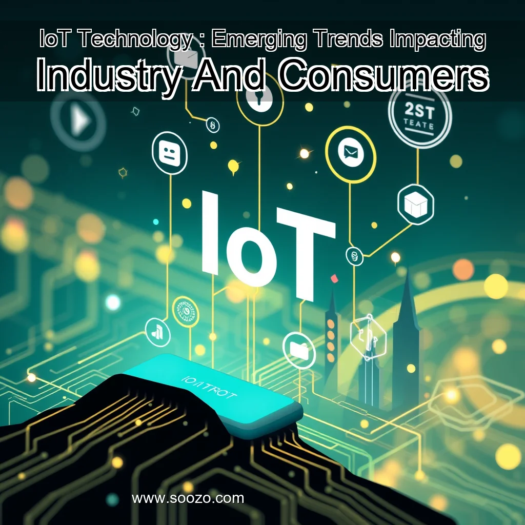 You are currently viewing IoT Technology : Emerging Trends Impacting Industry And Consumers