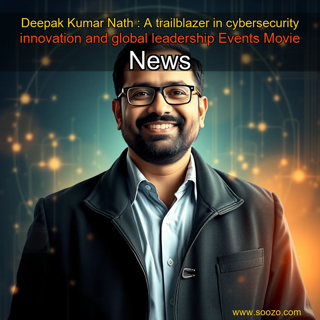 You are currently viewing Deepak Kumar Nath : A trailblazer in cybersecurity innovation and global leadership  Events Movie News