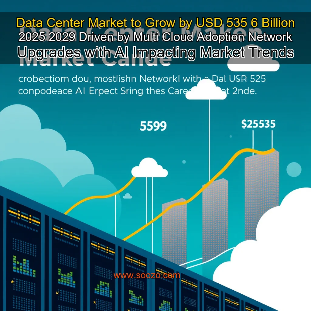 You are currently viewing Data Center Market to Grow by USD 535  6 Billion  2025  2029  Driven by Multi  Cloud Adoption  Network Upgrades  with AI Impacting Market Trends