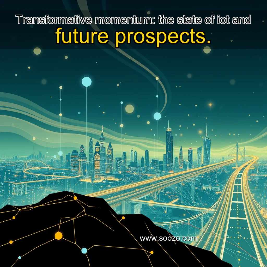 You are currently viewing Transformative momentum: the state of iot and future prospects.