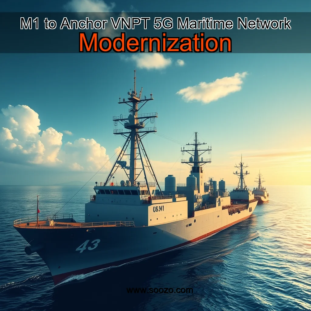 You are currently viewing M1 to Anchor VNPT 5G Maritime Network Modernization