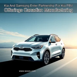 Artistic representation for Kia And Samsung Enter Partnership For Kia PBV Offerings Canadian Manufacturing