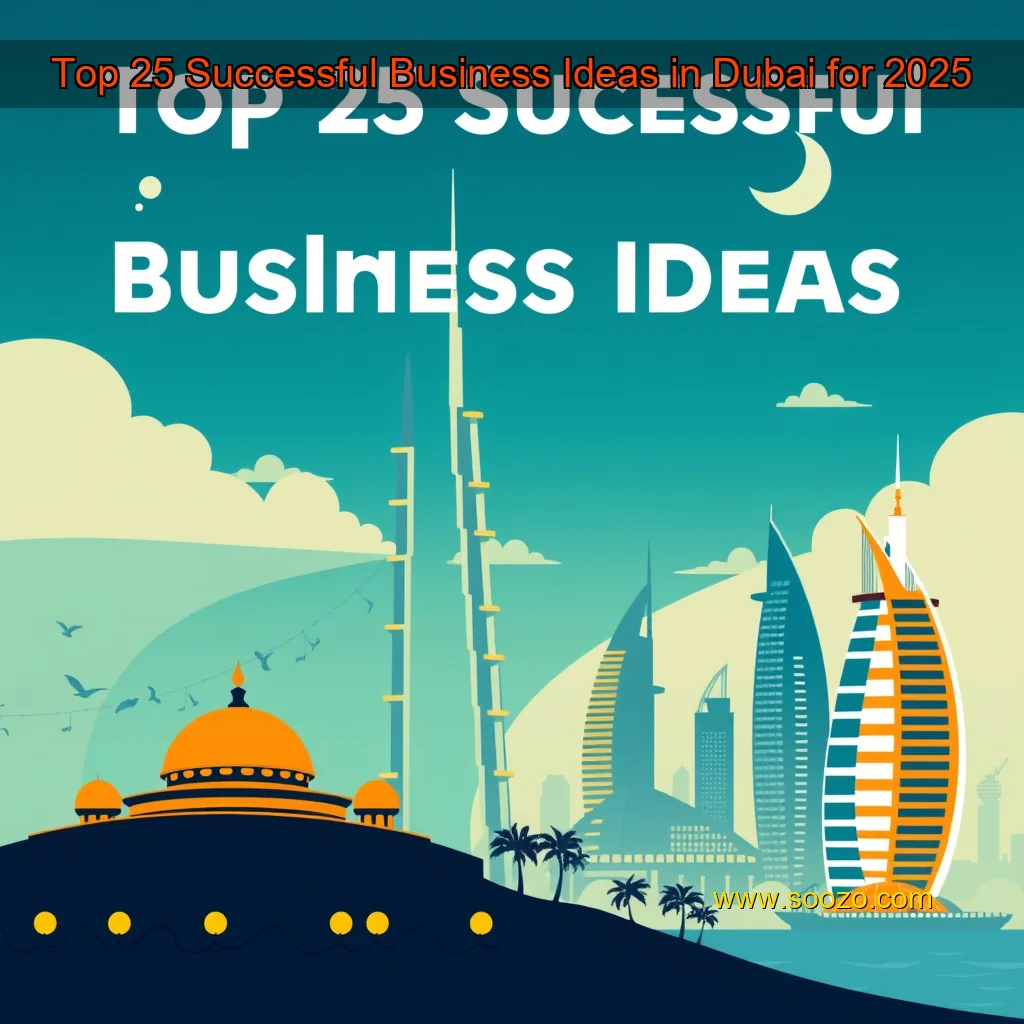 You are currently viewing Top 25 Successful Business Ideas in Dubai for 2025