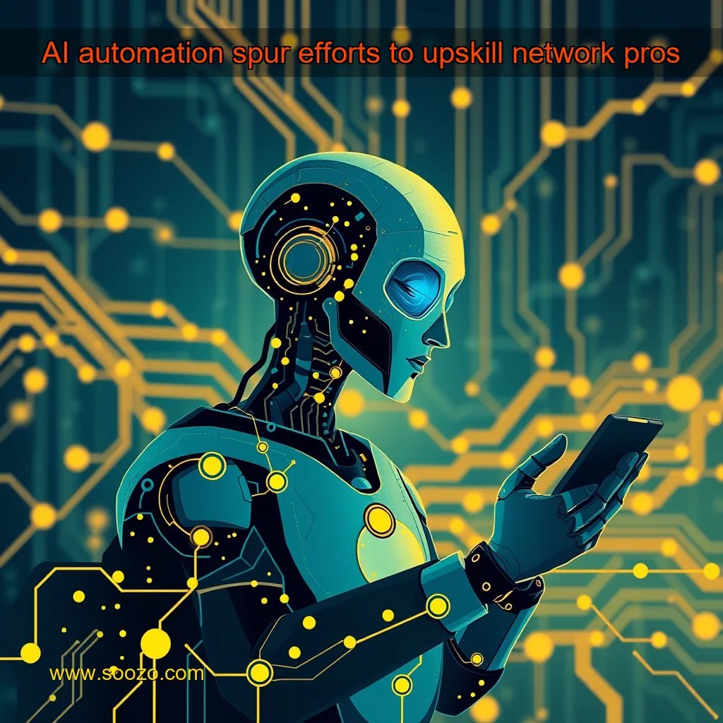 Read more about the article AI  automation spur efforts to upskill network pros