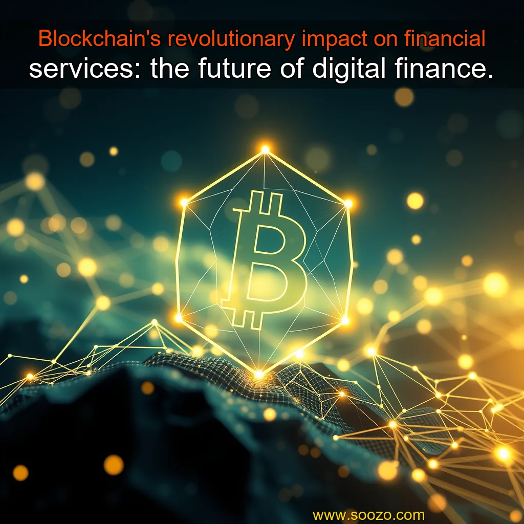 You are currently viewing Blockchain’s revolutionary impact on financial services: the future of digital finance.