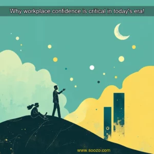 Artistic representation for Why workplace confidence is critical in today's era!