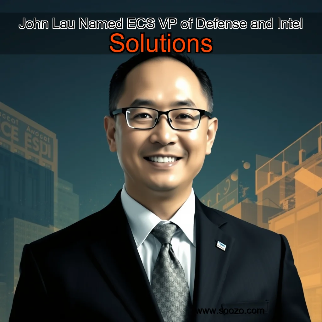 You are currently viewing John Lau Named ECS VP of Defense and Intel Solutions