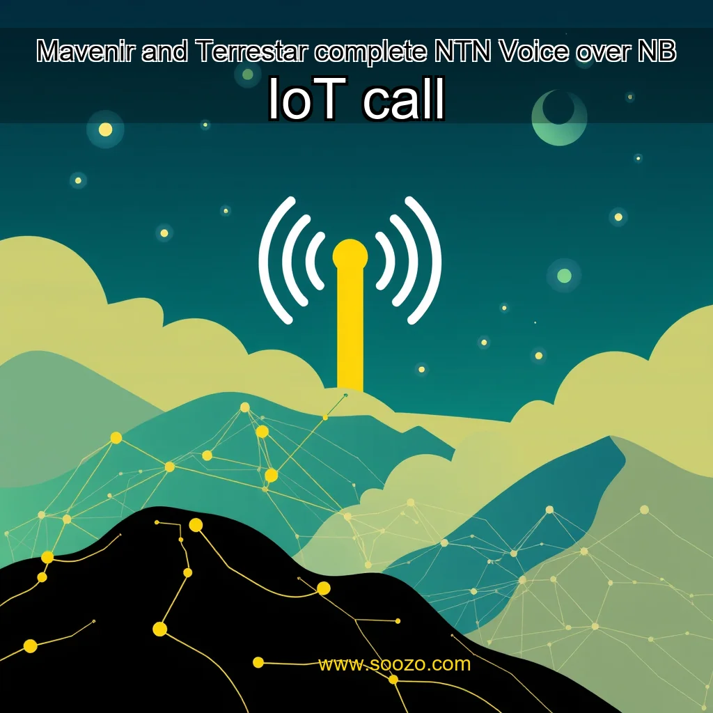Read more about the article Mavenir and Terrestar complete NTN Voice over NB  IoT call