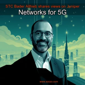 Artistic representation for STC Bader Allhieb shares views on Juniper Networks for 5G