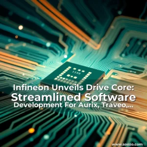 Artistic representation for Infineon Unveils Drive Core: Streamlined Software Development For Aurix, Traveo, And Psoc Microcontrollers!