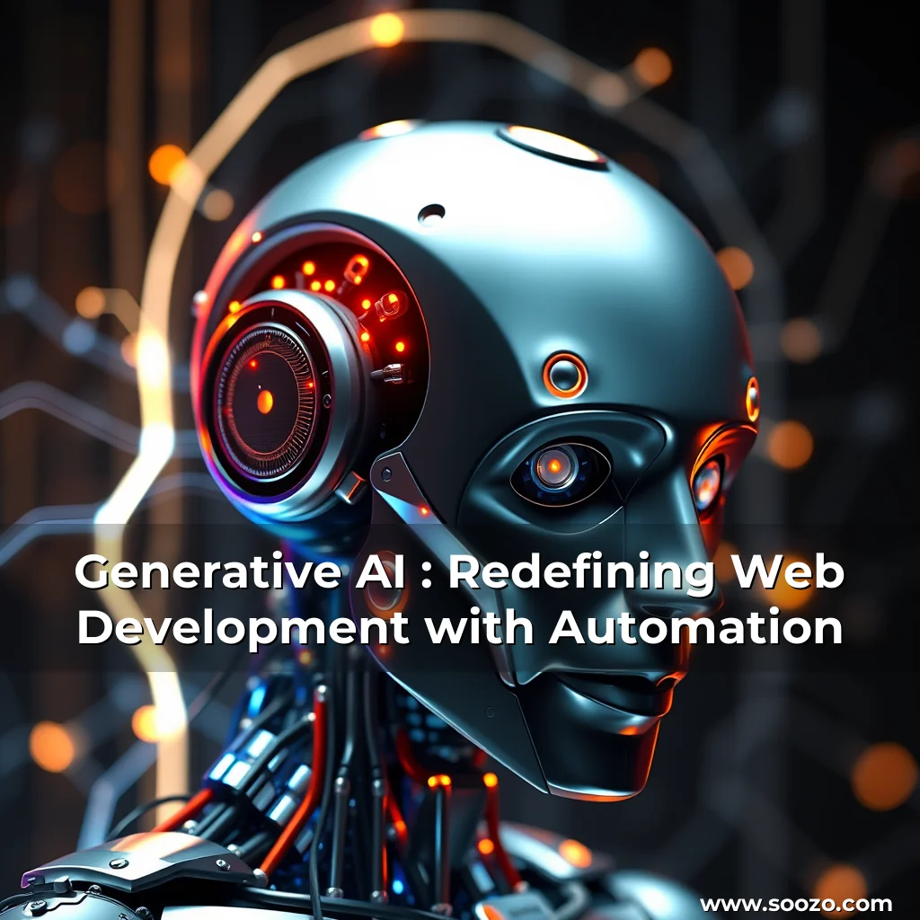 Artistic representation for Generative AI : Redefining Web Development with Automation