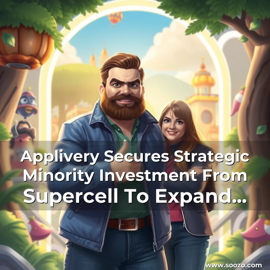 Read more about the article Applivery Secures Strategic Minority Investment From Supercell To Expand Collaboration And Drive Global Growth In The App Market!