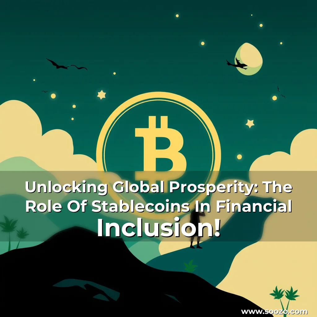 Artistic representation for Unlocking Global Prosperity: The Role Of Stablecoins In Financial Inclusion!