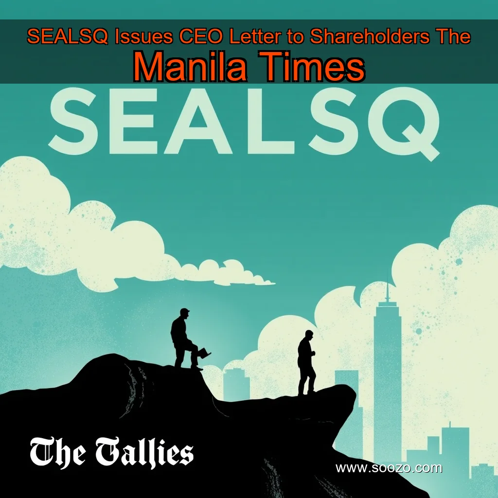 Artistic representation for SEALSQ Issues CEO Letter to Shareholders The Manila Times