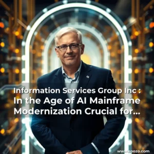 Artistic representation for Information Services Group Inc : In the Age of AI Mainframe Modernization Crucial for European Firms