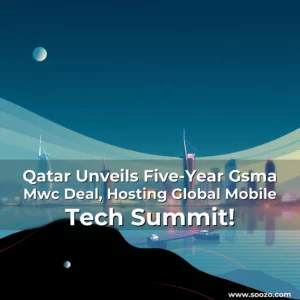 Artistic representation for Qatar Unveils Five-Year Gsma Mwc Deal, Hosting Global Mobile Tech Summit!