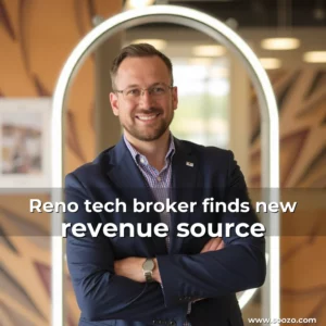 Artistic representation for Reno tech broker finds new revenue source