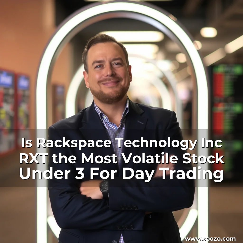 Artistic representation for Is Rackspace Technology Inc RXT the Most Volatile Stock Under 3 For Day Trading