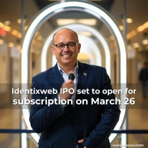 Artistic representation for Identixweb IPO set to open for subscription on March 26