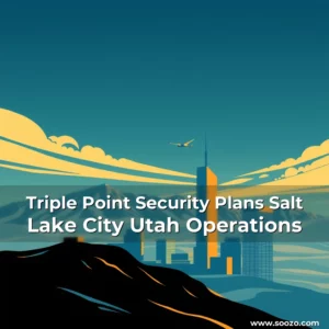 Artistic representation for Triple Point Security Plans Salt Lake City Utah Operations