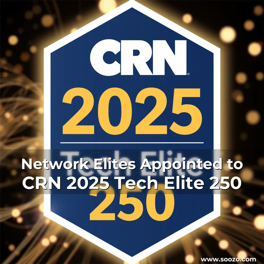 Artistic representation for Network Elites Appointed to CRN 2025 Tech Elite 250