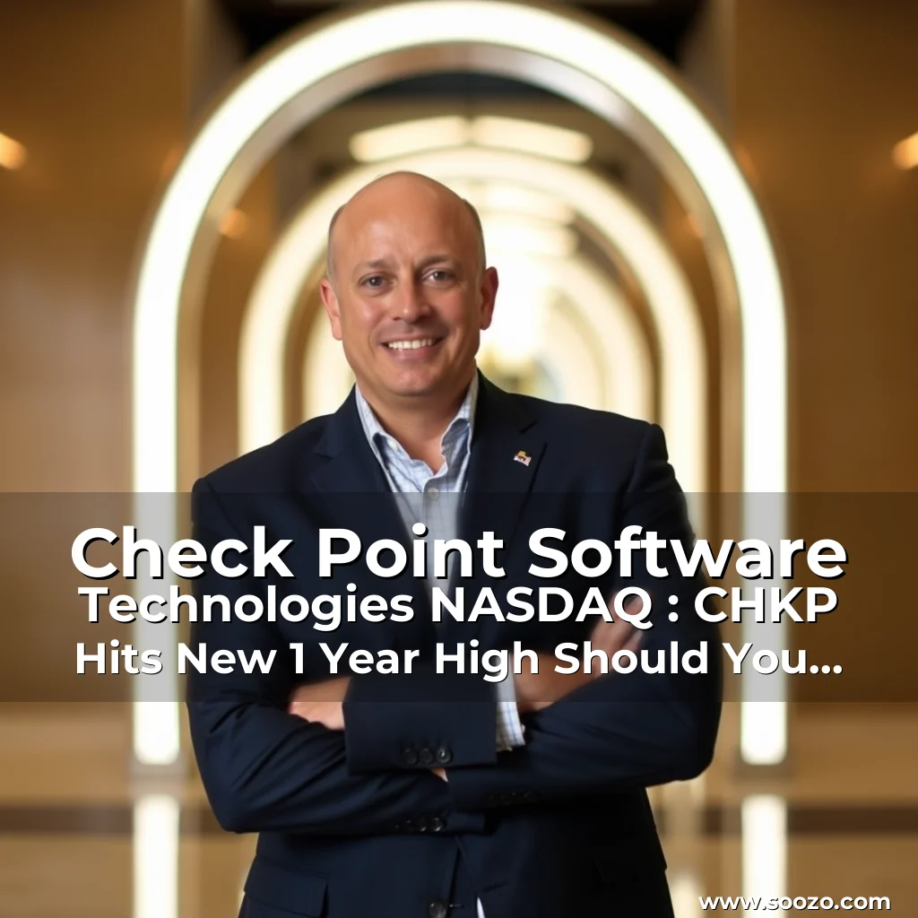 Artistic representation for Check Point Software Technologies NASDAQ : CHKP Hits New 1 Year High Should You Buy