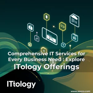 Artistic representation for Comprehensive IT Services for Every Business Need : Explore ITology Offerings