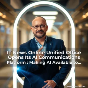 Artistic representation for IT News Online Unified Office Opens Its AI Communications Platform : Making AI Available to Small to Medium Sized Businesses