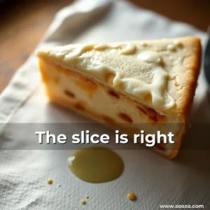 Artistic representation for The slice is right