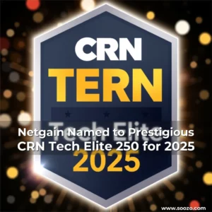 Artistic representation for Netgain Named to Prestigious CRN Tech Elite 250 for 2025