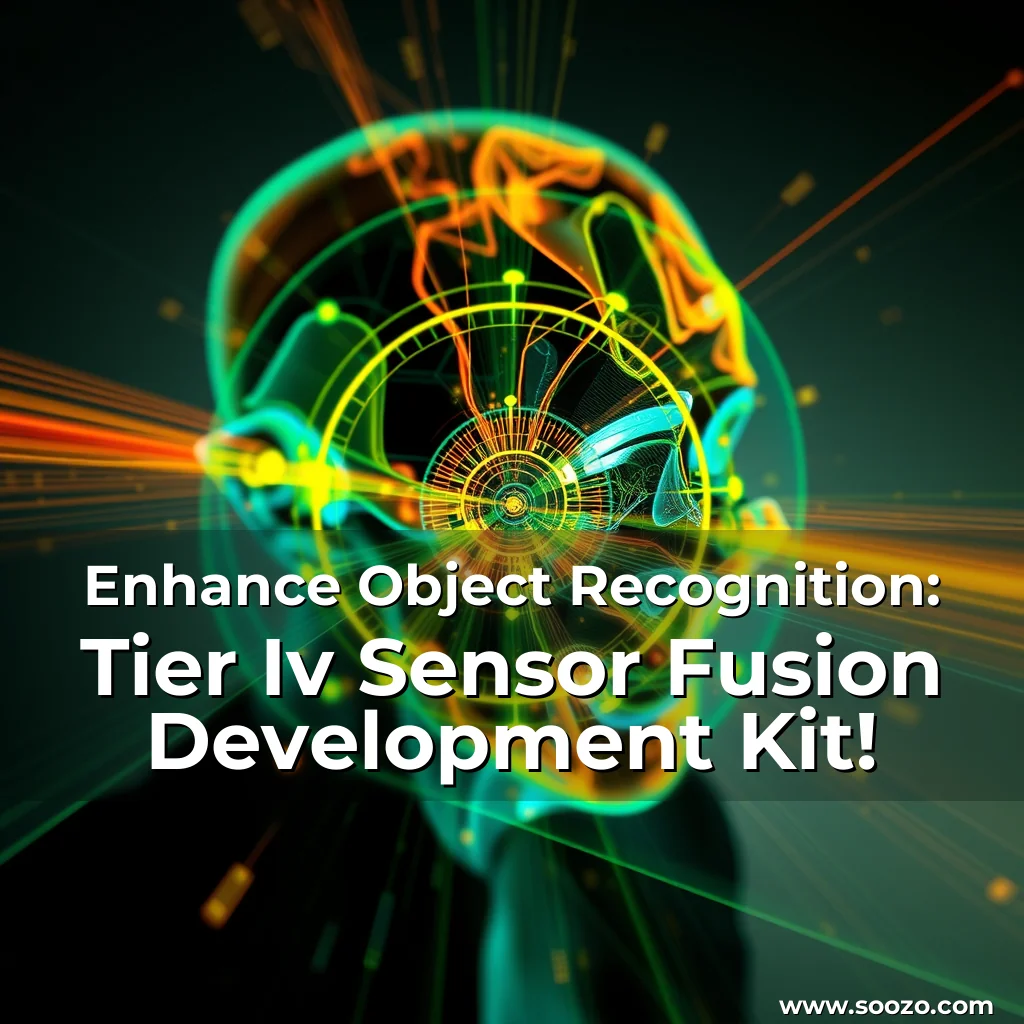 Artistic representation for Enhance Object Recognition: Tier Iv Sensor Fusion Development Kit!