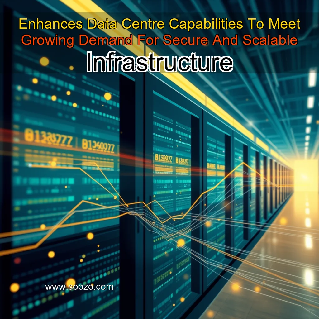 Artistic representation for Enhances Data Centre Capabilities To Meet Growing Demand For Secure And Scalable Infrastructure