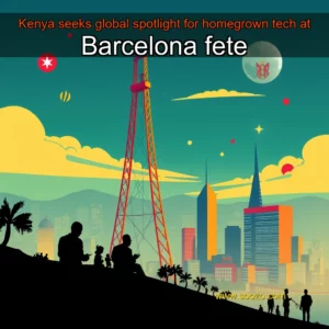 Artistic representation for Kenya seeks global spotlight for homegrown tech at Barcelona fete
